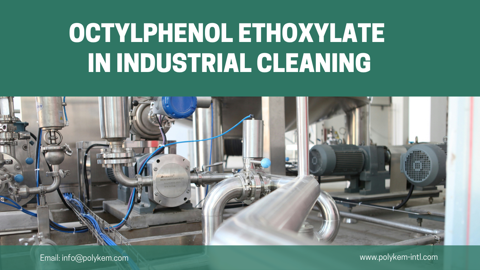 심층 분석 : 산업 청소에서 Octylphenol Ethoxylate의 고성능