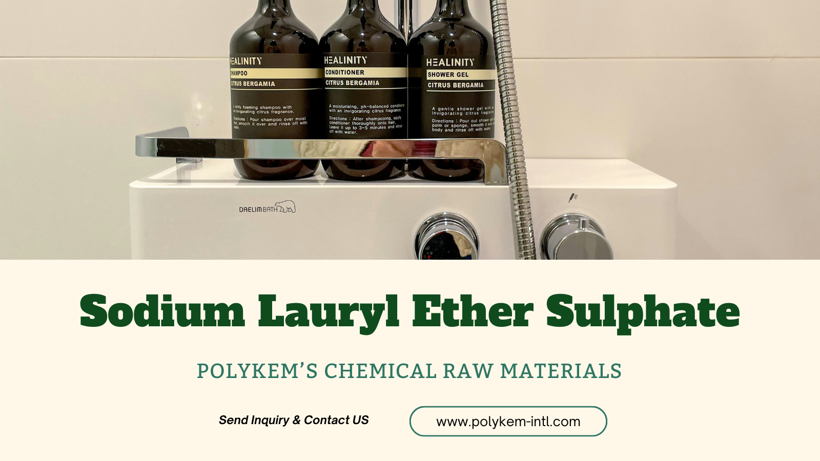 신뢰할 수 있는 계면활성제 파트너: Polykem의 SLES(Sodium Lauryl Ether Sulphate)